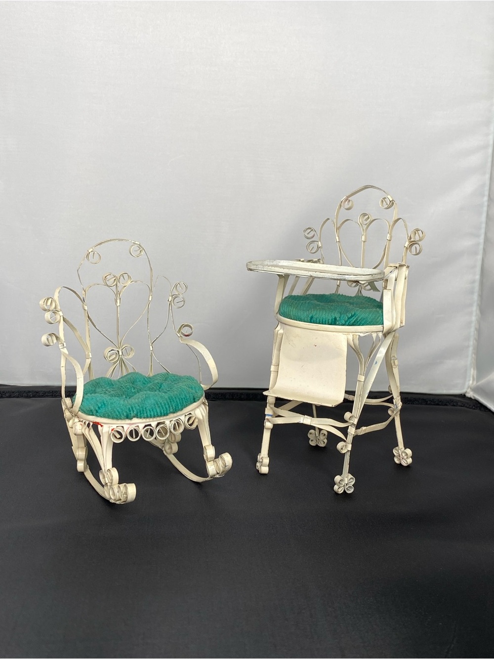 Vintage soda can doll furniture. Mini!